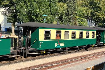 Bemo 3020857 - Spur HOm RüBB 970-803 Modernisierungswagen, Holzwagen