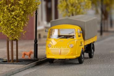 Auhagen 66025 - Spur HO Goliath Pritschenwagen mit Plane Deutsche Post