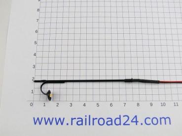Railroad24 6799 - Spur HO 3x Bogenlampe 75 mm Industriedesign