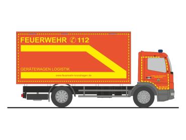 Rietze 72514 - Spur HO Mercedes-Benz Atego '10 GW-L FW Kronshagen