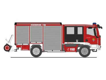 Rietze 72970 - Spur HO Schlingmann Varus MAN HLF FW Ledgen