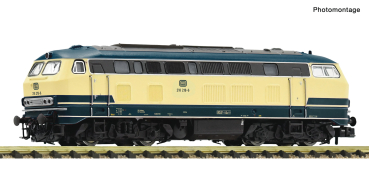 Fleischmann 7370036 - Spur N Diesellokomotive 218 218-6, DB