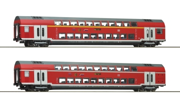 Roco 74148 - 2-tlg. Set: Doppelstockwagen, DB AG