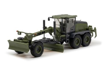 Herpa 747400 Spur HO HBM-Nobas Grader BG 180 TA-7, olivgrün (matt)