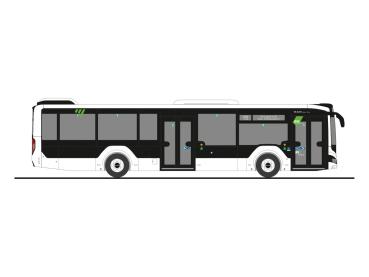 Rietze 75413 - Spur HO MAN Lion´s City 12´18 Regionalverkehr Erzgebirge