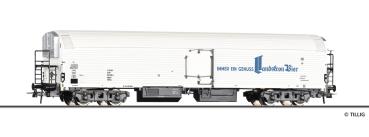 Tillig 77083 - Spur HO Maschinenkühlwagen Iaghqrs 'Landskron Brau-Manufaktur Görlitz' der  DR