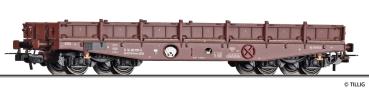 Tillig 79606 - Spur HO Schwerlastwagen Rmms 3960 beladen mit Stahlblechen, DR, Ep.IV, AC