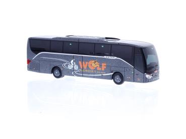 Rietze 77939 - Spur HO Setra S 515 HD Wolf Radreisen, Eslarn