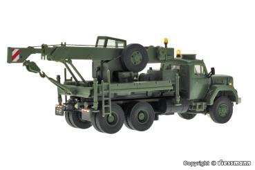 Viessmann 8061 - Spur HO  MAGIRUS DEUTZ 3-achs Bergekran mit Rundumleuchte, Militär, Basis, Funktionsmodell