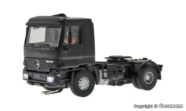 Viessmann 8113 Spur HO MB ACTROS 2-achs Sattelschlepper, schwarz, Funktionsmodell