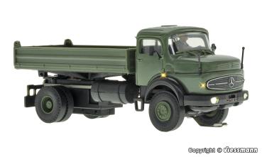 Viesmann 8161 - Spur HO MB Rundhauber 2-achs mit Kipp-Pritsche, Militär, Basis, Funktionsmodell