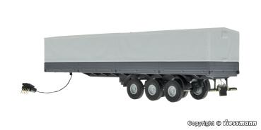 Viessmann 8227 - Spur H0 3-achs Planensattelauflieger, Funktionsmodell