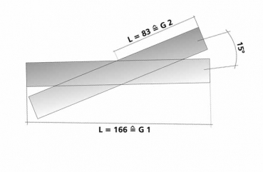 Tillig 83817 - Spur TT B-Weiche links