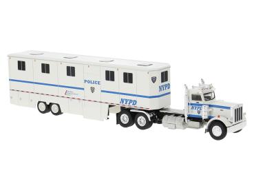 Brekina 85724 - Spur HO Peterbilt 359 Ko-SZ,  NYPD