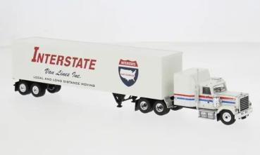 Brekina 85787 - Spur HO Chevrolet Bison Koffersattelzug "Interstate"