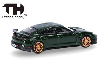 Herpa 864TH000007 - 1:64 Porsche Taycan Turbo GT, grün