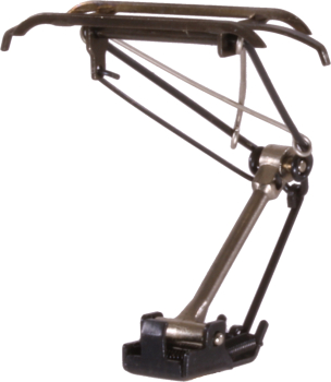 Sommerfeldt 867 - Spur HO Einholmstromabnehmer (Paar)