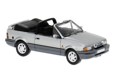 PCX 871578 Spur HO Ford Escort MK IV Cabriolet silber/dunkelgrau 1986