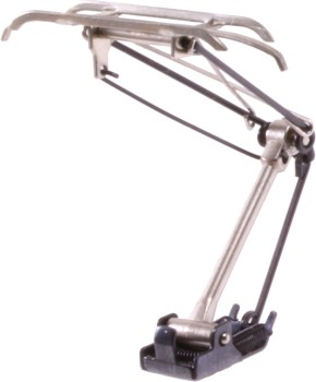 Sommerfeldt 876 - Spur HO  Einholmstromabnehmer (Paar)