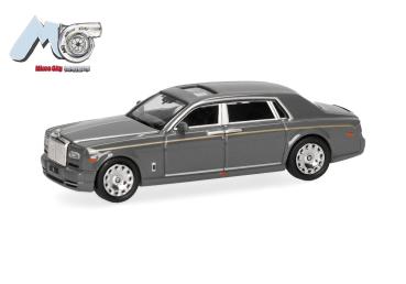 Herpa 87MC000067 - Spur HO MicroCity: Rolls Royce Phantom, grau