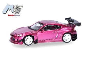 Herpa 87MC000070 - Spur HO MicroCity: Toyota GT86, pink