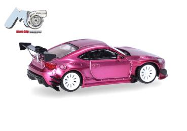 Herpa 87MC000070 - Spur HO MicroCity: Toyota GT86, pink