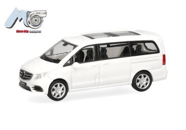 Herpa 87MC000077 - Spur HO MicroCity: Mercedes-Benz V-Klasse, weiß