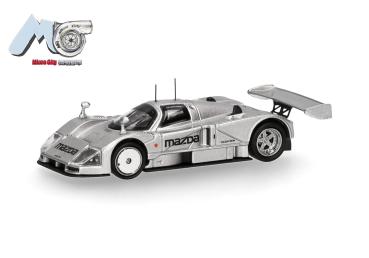 Herpa 87MC000096 - Spur H0 MicroCity: Mazda 787B, schwarz