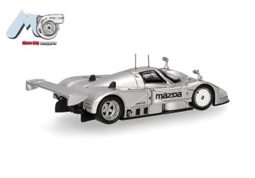 Herpa 87MC000096 - Spur H0 MicroCity: Mazda 787B, schwarz