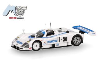 Herpa 87MC000095 - Spur HO MicroCity: Mazda 787B "56", weiß