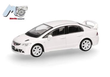 Herpa 87MC000099 - Spur H0 MicroCity: Honda Civic FD2, weiß,