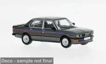 PCX871607 - Spur H0 BMW M535i (E12), dunkelgrau/Dekor, 1980