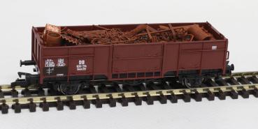 Igra Modell 96600021 Spur TT Offener Güterwagen DB Omm 39 Metalschrott