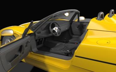 Pocher HK63 -  Ferrari F50 Giallo Modena Bausatz 1:8