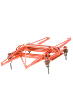 Preview: Sommerfeldt 903 - Spur O Stromabnehmer DBS 54, z.B. E 10 , rot lackiert (1 Stück)