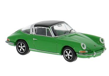Brekina 91645 - Spur HO Porsche 911 targa in grün