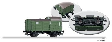 Tillig 95903 - Spur TT Güterzug-Packwagen Pwg pr-14 der DR