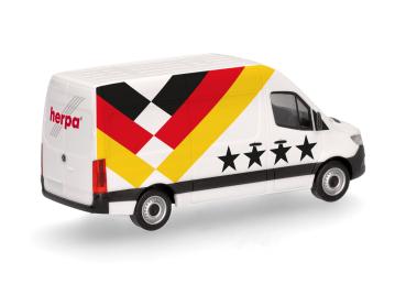 Herpa 963008 - Spur HO Mercedes-Benz Sprinter 18 Kasten Hochdach "Heim"