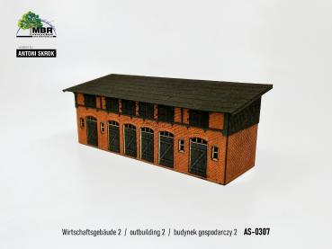 MBR model AS-0307 - Spur HO Wirtschaftsgebäude 2
