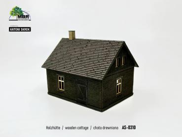 MBR model AS-0310 - Spur HO Holzhütte