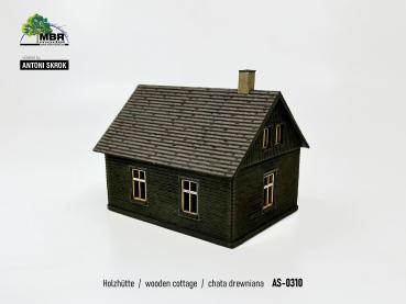 MBR model AS-0310 - Spur HO Holzhütte
