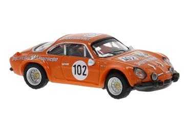 Brekina 14548 Spur HO Renault Alpine A110 1970 Jägermeister #102