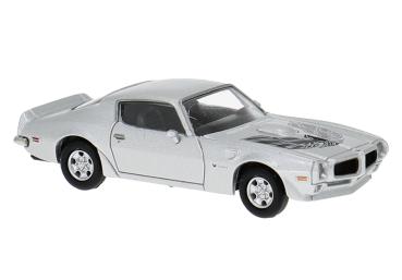 Brekina 18076 Spur HO Pontiac Firebird silber 1971