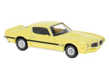 Brekina 18077 Spur HO Pontiac Firebird gelb 1971