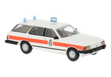 Brekina 19531 Spur HO Ford Granada II Turnier 1984 Police (GB)
