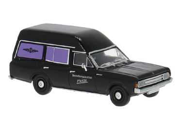 Brekina 20676 - Spur HO Opel Rekord C Bestatter der Pietät