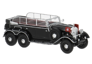 Brekina 21081 - Spur HO Mercedes-Benz G4 schwarz