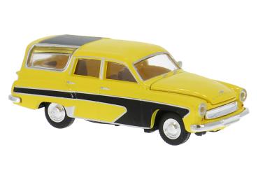 Brekina 27123 Spur HO Wartburg 311 Camping gelb/schwarz 1959