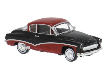 Brekina 27163 Spur HO Wartburg 311 Coupe schwarz/rot 1959