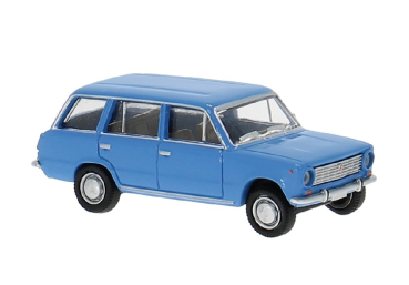 Brekina 27261 - Spur HO Lada 2102 Kombi, hellblau